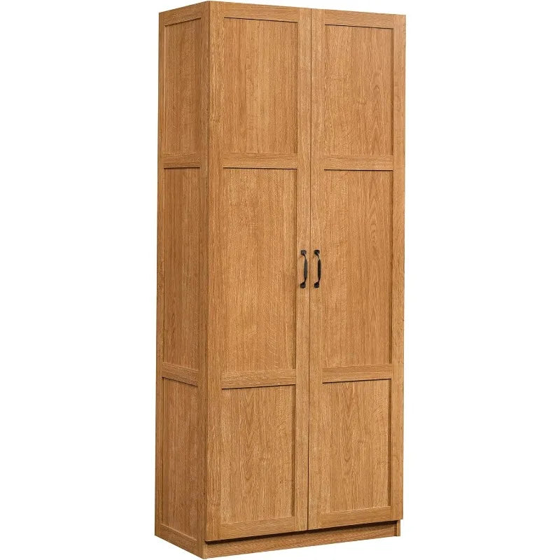 Sturdy Oak Storage Pantry Cabinet - 29.61