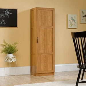 60" Oak Locker - Storage Cabinet Dimensions: 17.99" L x 13.94" W x 60" H