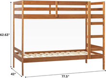 Load image into Gallery viewer, Modern Twin Children&#39;s Bed Frame, Caramel-Colored Bedroom Furniture