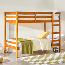 Load image into Gallery viewer, Modern Twin Children&#39;s Bed Frame, Caramel-Colored Bedroom Furniture