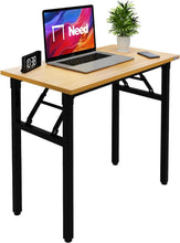 Load image into Gallery viewer, Foldable 31.5&quot; Computer Desk, Compact Folding Desk for Home Office or Dorm