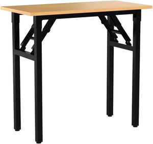 Foldable 31.5" Computer Desk, Compact Folding Desk for Home Office or Dorm