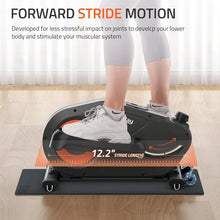 Load image into Gallery viewer, Quiet Under Desk Elliptical, Manual Foot Pedal Exerciser, Portable Mini Elliptical Home