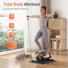 Load image into Gallery viewer, Quiet Under Desk Elliptical, Manual Foot Pedal Exerciser, Portable Mini Elliptical Home