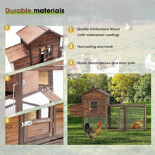 Load image into Gallery viewer, “Spacious Outdoor Chicken Coop - Waterproof Poultry Cage w/ Upgraded Nesting Boxes