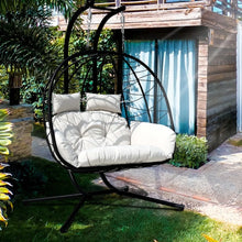 Load image into Gallery viewer, &quot;Stylish Outdoor Hanging Egg Chair – Perfect for Patio, Garden, &amp; Bedroom Swing