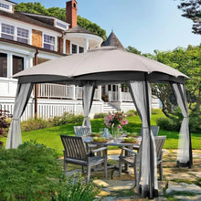 Load image into Gallery viewer, Waterproof 10x10 Canopy Tent w/ Screen | Outdoor Gazebo, Heavy Duty Steel