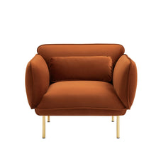 Load image into Gallery viewer, Oversized Upholstered Accent Armchair, Single Sofa Chair for Living Room