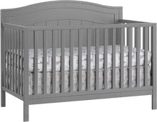 Load image into Gallery viewer, GreenGuard Gold Certified Baby North Bay 4-in-1 Convertible Crib, Dove Gray