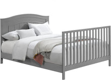 Load image into Gallery viewer, GreenGuard Gold Certified Baby North Bay 4-in-1 Convertible Crib, Dove Gray