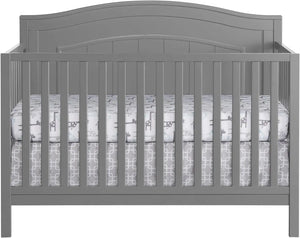 GreenGuard Gold Certified Baby North Bay 4-in-1 Convertible Crib, Dove Gray