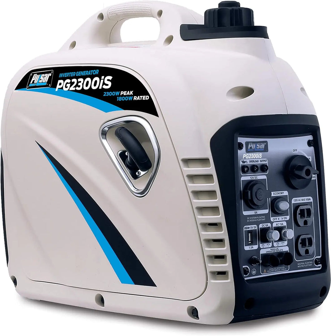 2,300W PG2300iS Portable Inverter Generator, Super Quiet Gas-Powered, USB Port, Parallel Ready