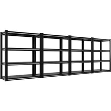 Load image into Gallery viewer, Adjustable 4 Tier 40&quot; Garage Shelving, Heavy Duty 4 Pack Storage Shelves