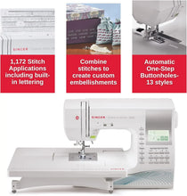 Load image into Gallery viewer, Powerful 9960 Sewing &amp; Quilting Machine, Includes Accessory Kit and Extension Table - Ideal for Crafters