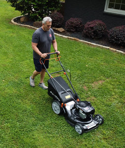 Self-Propelled Lawn Mower, 150cc Gas Engine, 22" Steel Deck, 3-in-1 Mulching