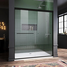 Load image into Gallery viewer, &quot;60x72 Semi-Frameless Sliding Shower Door - Clear Glass, Modern Bathroom Door