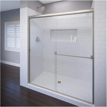 Load image into Gallery viewer, &quot;Classic Silver Finish Sliding Shower Door – 40-44 Inch Clear Glass Bathroom Furniture