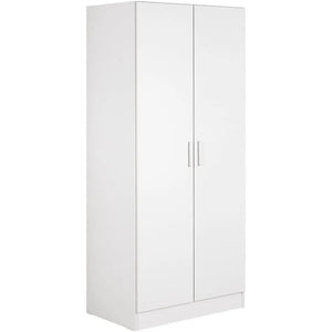 "Spacious 2-Door Bedroom Wardrobe | Large Storage with Ample Shelves | Clothes Organizer