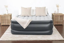 Load image into Gallery viewer, Durable Inflatable Air Mattress with Built-in Pump, Pillow &amp; USB Charger