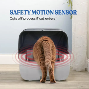 Smart Automatic Litter Box - Self-Cleaning with Odor Control, Large Capacity for Cats