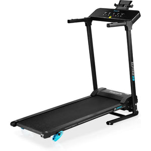 Compact Folding Electric Treadmill | Digital Fitness Machine, Large Deck, 3 Incline Levels