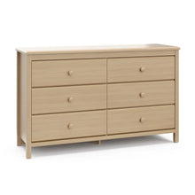 Load image into Gallery viewer, 6-Drawer Double Dresser - Stylish Storage for Nursery, Kids Room, or Bedroom