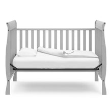 Load image into Gallery viewer, Pebble Gray Convertible Crib, GREENGUARD Gold Certified for Safe Nursery