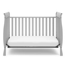 Load image into Gallery viewer, Pebble Gray Convertible Crib, GREENGUARD Gold Certified for Safe Nursery