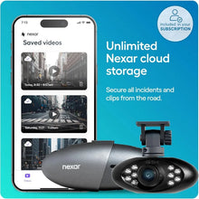 Load image into Gallery viewer, Dashcam with Unlimited Cloud Storage, Parking Mode, Night Vision