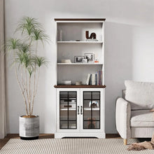 Load image into Gallery viewer, Floor Standing 72&quot; 5 Tier Bookcase, Organizer Shelves for Home &amp; Office