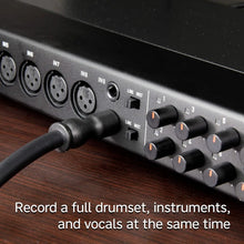 Load image into Gallery viewer, Recording Audio/MIDI Interface US-16x08 - 8 XLR/8 1/4&quot; Inputs, 8 Outputs, Recording, Drums