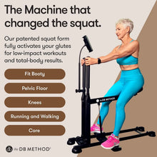 Load image into Gallery viewer, Method Squat Machine - Home Gym Workout Equipment for Legs, Glutes, Low Impact