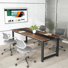 Load image into Gallery viewer, Spacious 70.8&quot; Modern Computer Desk | Large Office Writing Table Workstation