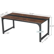 Load image into Gallery viewer, Spacious 70.8&quot; Modern Computer Desk | Large Office Writing Table Workstation