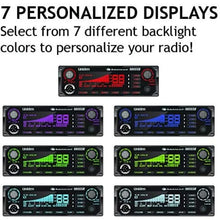 Load image into Gallery viewer, 40-Ch CB Radio w/ Sideband &amp; WeatherBand - 980 Model, 7-Color Display, PA/CB