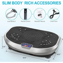 Load image into Gallery viewer, Full Body Vibration Exercise Machine | Power Vibrate Fitness Platform Workout Board