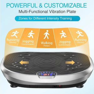 Full Body Vibration Exercise Machine | Power Vibrate Fitness Platform Workout Board