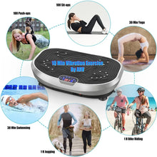 Load image into Gallery viewer, Full Body Vibration Exercise Machine | Power Vibrate Fitness Platform Workout Board