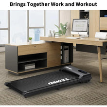 Load image into Gallery viewer, Compact Under Desk Treadmill | 2.25HP Walking Pad with LED Display, Remote Controller