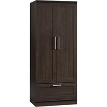 Load image into Gallery viewer, Wardrobe/Storage Cabinet - Oak Veneer, 28.98&quot; L x 20.95&quot; W x 71.18&quot; H