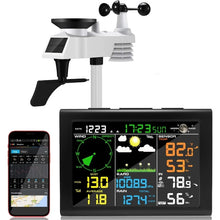 Load image into Gallery viewer, Wireless Weather Station w/ Outdoor Sensor, Rain Gauge, Weather Forecast