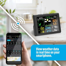 Load image into Gallery viewer, Wireless Weather Station w/ Outdoor Sensor, Rain Gauge, Weather Forecast