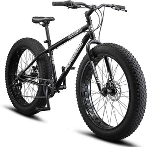 Women's 26" Fat Tire Mountain Bike - 4-Inch Wide Wheels, 7-Speed Steel Frame