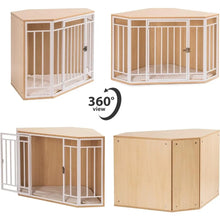 Load image into Gallery viewer, Wooden Kennel Coffee Table - Dog House, Indoor Pet Box for Small/Medium Dogs