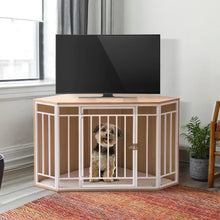 Load image into Gallery viewer, Wooden Kennel Coffee Table - Dog House, Indoor Pet Box for Small/Medium Dogs