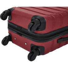 Load image into Gallery viewer, Red Elysium 4-Piece Luggage and Packing Cubes Travel Set