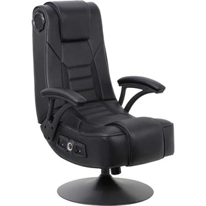 PC Gaming Chair with Headrest Speakers, Backrest Subwoofer, Padded Armrests