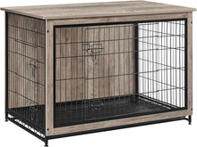 Load image into Gallery viewer, Modern Dog Crate Furniture, End Table Kennel for Dogs up to 80 lb