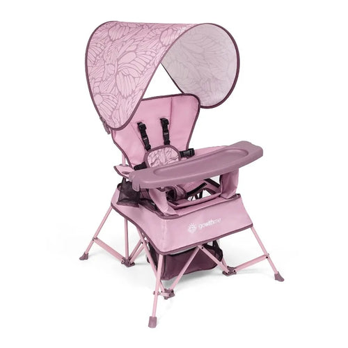 Portable Baby Chair Go with Me Venture Sun Canopy 3 Growth Stages Indoor Outdoor