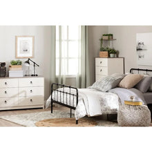 Load image into Gallery viewer, White Wash and Weathered Oak South Shore 6-Drawer Double Dresser